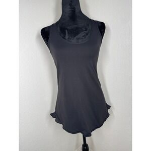 Lululemon Black Tank Top Athletic Racerback Workout Yoga Activewear